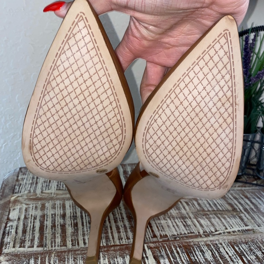 Brown Jessica Simpson Heels - Picture 3 of 4